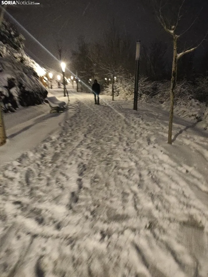 El Duero, la nieve y San Saturio; un escenario de pel&iacute;cula