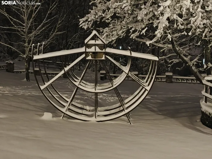 El Duero, la nieve y San Saturio; un escenario de pel&iacute;cula