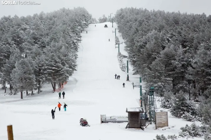 Nieve en Soria