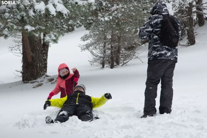 Nieve en Soria