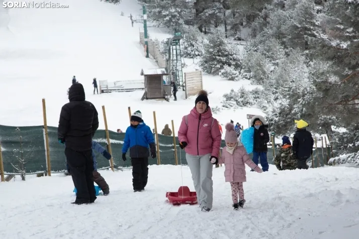 Nieve en Soria