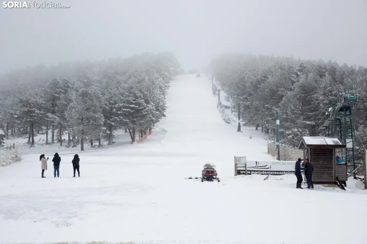 Nieve en Soria