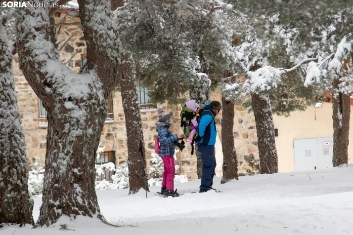 Nieve en Soria