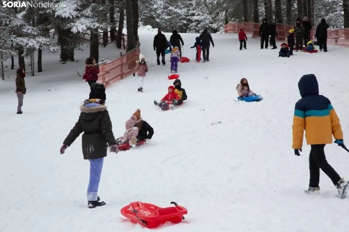 Nieve en Soria