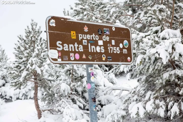 Nieve en Soria
