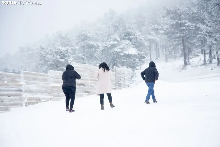 Nieve en Soria