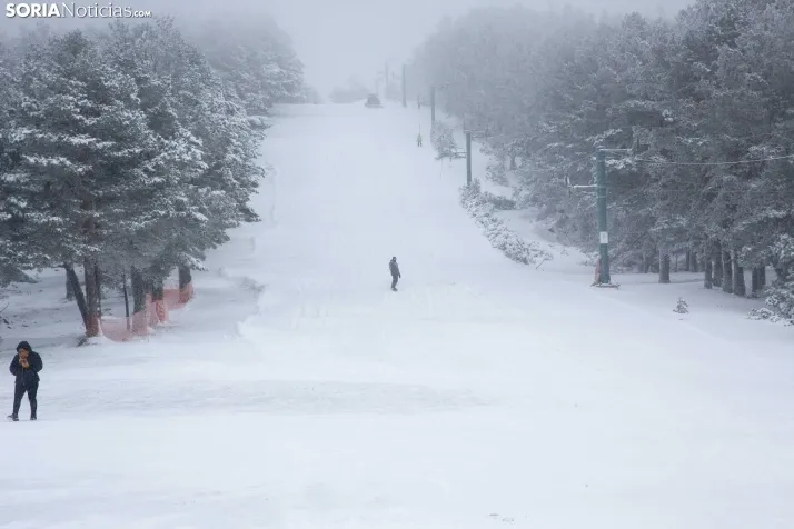 Nieve en Soria