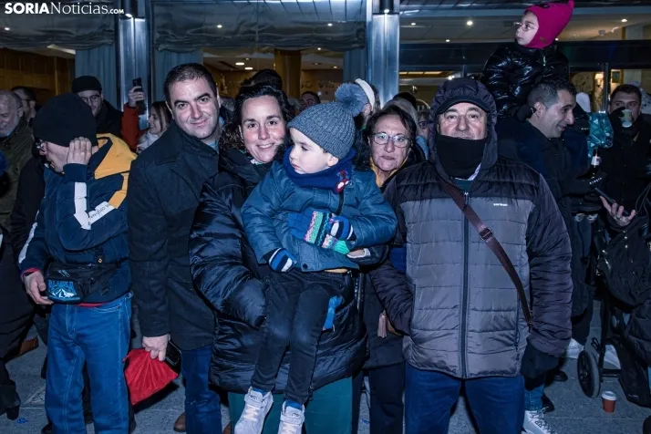 La magia de la cabalgata de los Reyes Magos en Soria capital, en im&aacute;genes