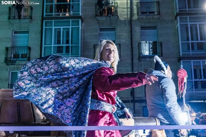 La magia de la cabalgata de los Reyes Magos en Soria capital, en im&aacute;genes