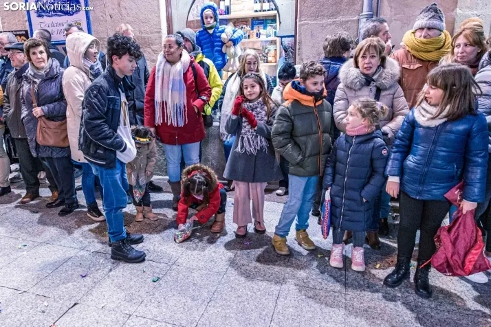 La magia de la cabalgata de los Reyes Magos en Soria capital, en im&aacute;genes