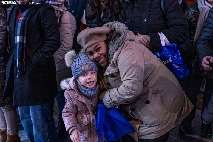 La magia de la cabalgata de los Reyes Magos en Soria capital, en im&aacute;genes