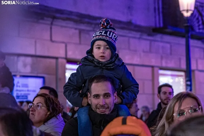 La magia de la cabalgata de los Reyes Magos en Soria capital, en im&aacute;genes