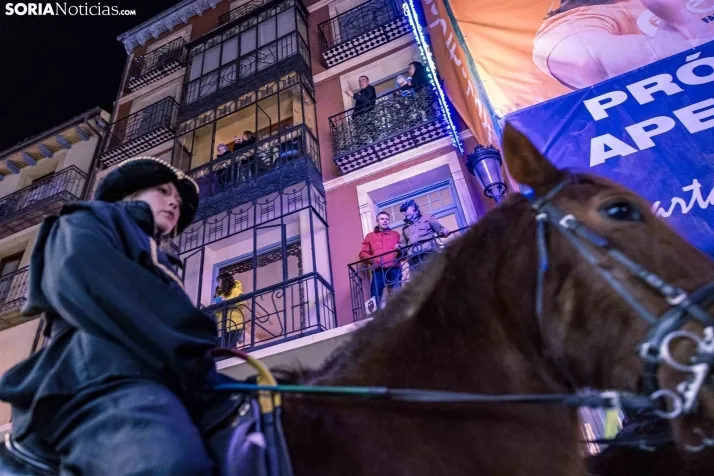 La magia de la cabalgata de los Reyes Magos en Soria capital, en im&aacute;genes