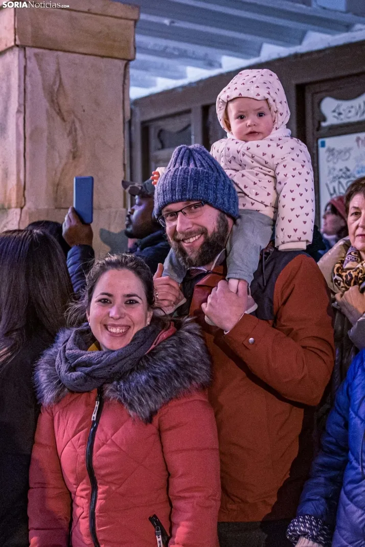 La magia de la cabalgata de los Reyes Magos en Soria capital, en im&aacute;genes