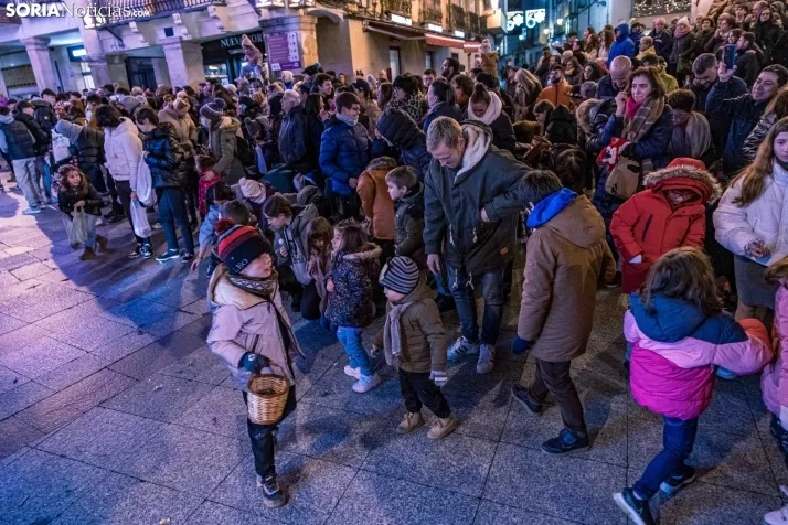 La magia de la cabalgata de los Reyes Magos en Soria capital, en im&aacute;genes