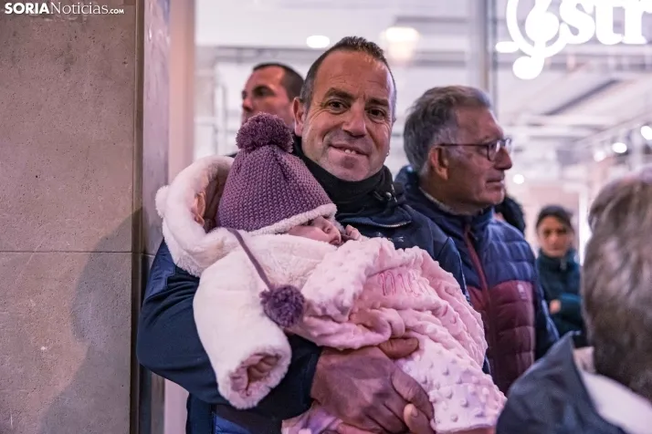 La magia de la cabalgata de los Reyes Magos en Soria capital, en im&aacute;genes
