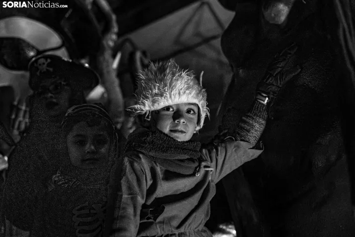 La magia de la cabalgata de los Reyes Magos en Soria capital, en im&aacute;genes