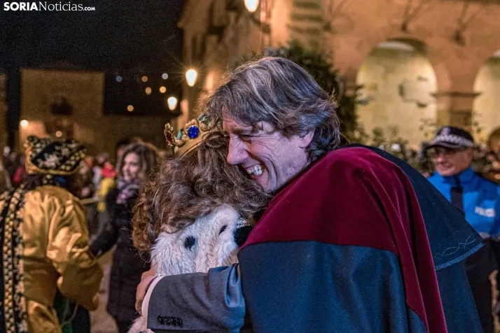 La magia de la cabalgata de los Reyes Magos en Soria capital, en im&aacute;genes