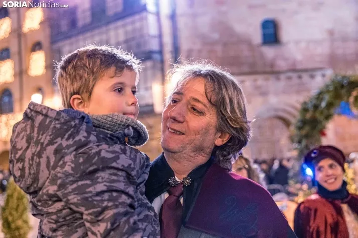 La magia de la cabalgata de los Reyes Magos en Soria capital, en im&aacute;genes