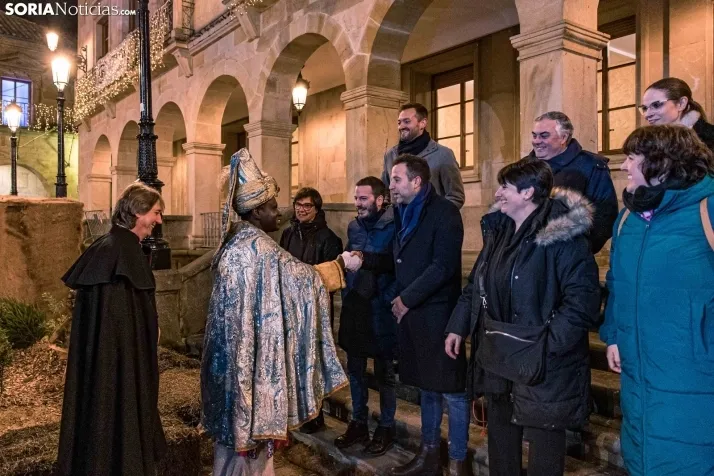 La magia de la cabalgata de los Reyes Magos en Soria capital, en im&aacute;genes