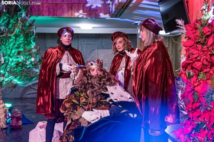 La magia de la cabalgata de los Reyes Magos en Soria capital, en im&aacute;genes