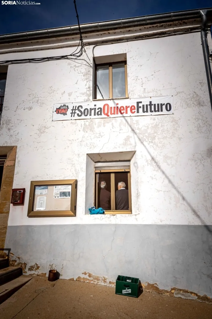 Foto a foto | Este pueblo de Soria pasa de 1 a 150 vecinos gracias al cerdo