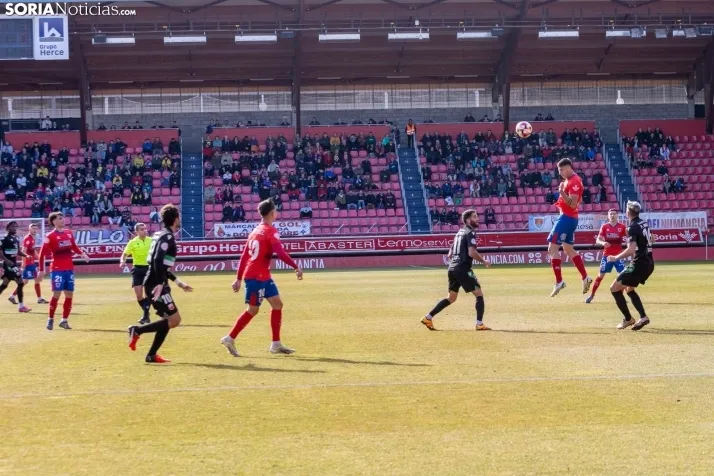 Numancia vs Llerenense./Viksar Fotografia
