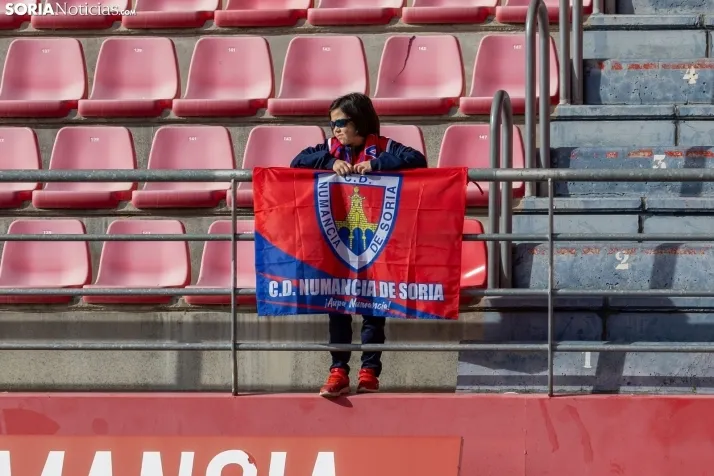 Numancia vs Llerenense./Viksar Fotografia