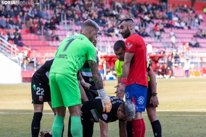 Numancia vs Llerenense./Viksar Fotografia