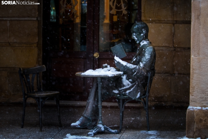 Triple alerta de frío, viento y nieve | La Aemet actualiza su previsión para el finde en Soria: De -17 grados a -13