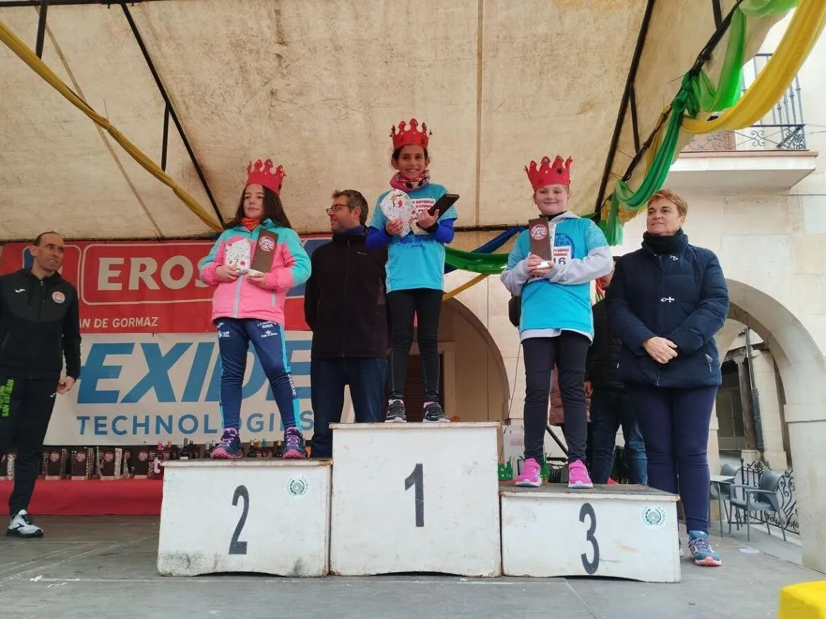 Uno de los podios hoy. /Ayto 