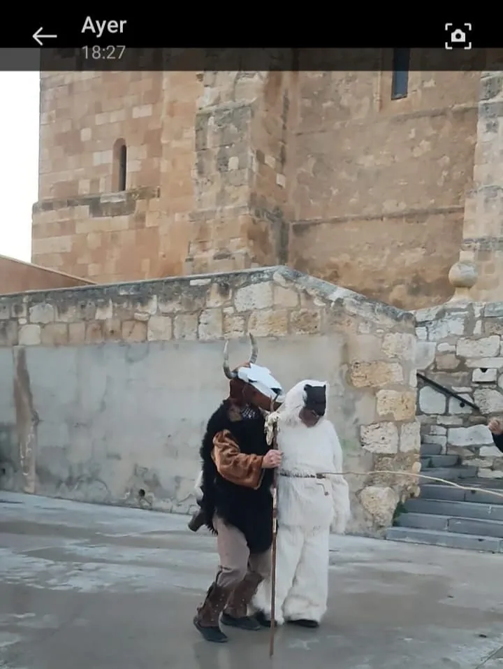 Una imagen del carnaval en Utrilla. /AER