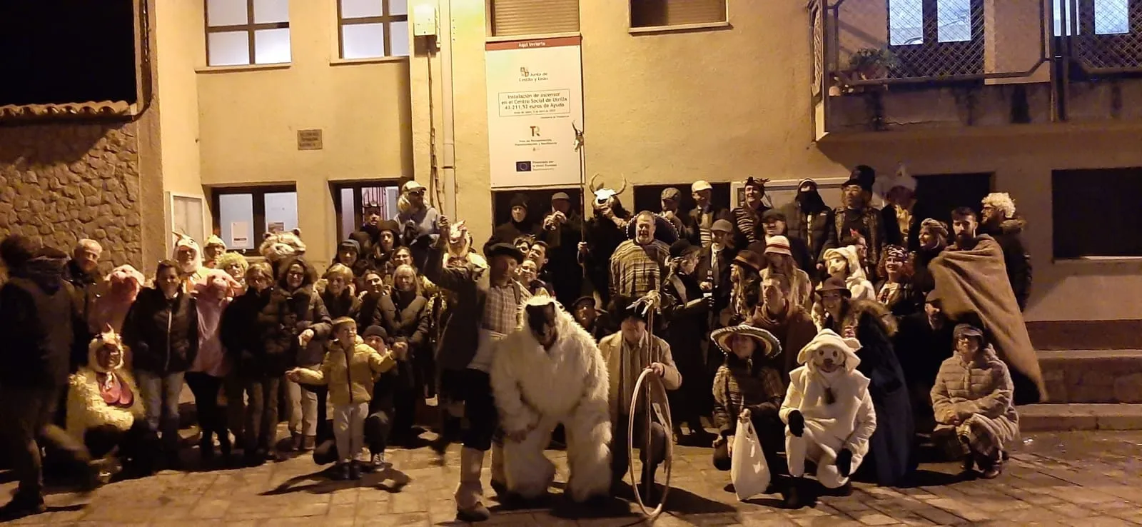 Una imagen del carnaval en Utrilla. /AER
