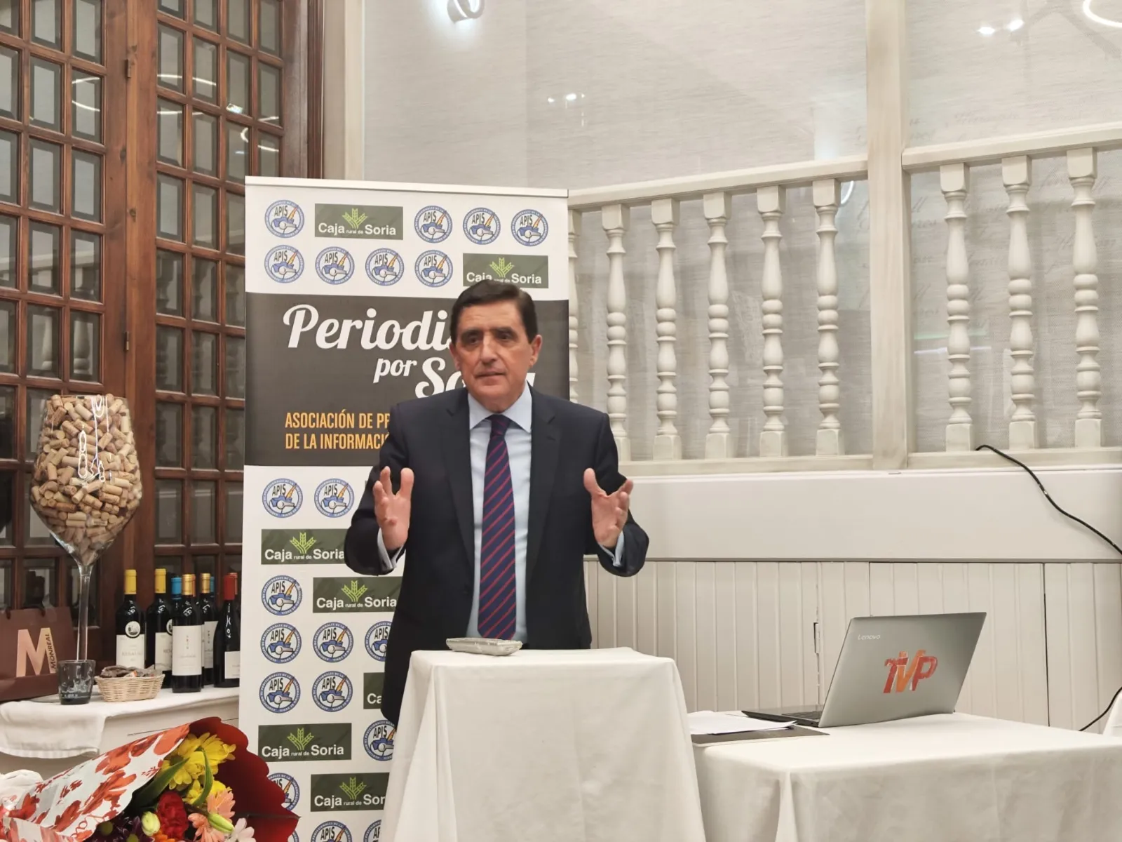 Carlos Martínez Izquerdo, presidente de Caja Rural. /SN