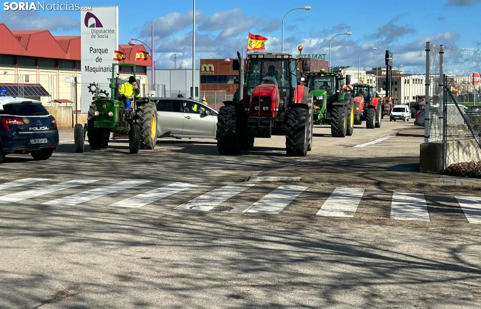 Foto 11 - 12F: As&iacute; te hemos contado la tractorada y manifestaci&oacute;n de chalecos amarillos esta ma&ntilde;ana en Soria