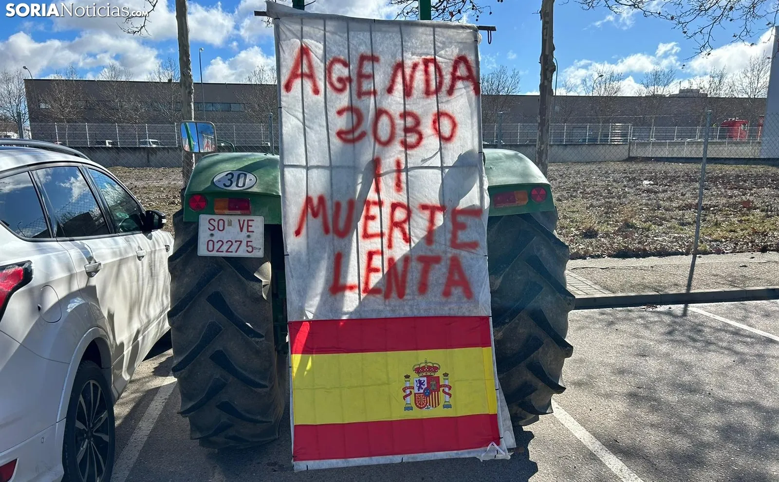 Foto 8 - 12F: As&iacute; te hemos contado la tractorada y manifestaci&oacute;n de chalecos amarillos esta ma&ntilde;ana en Soria