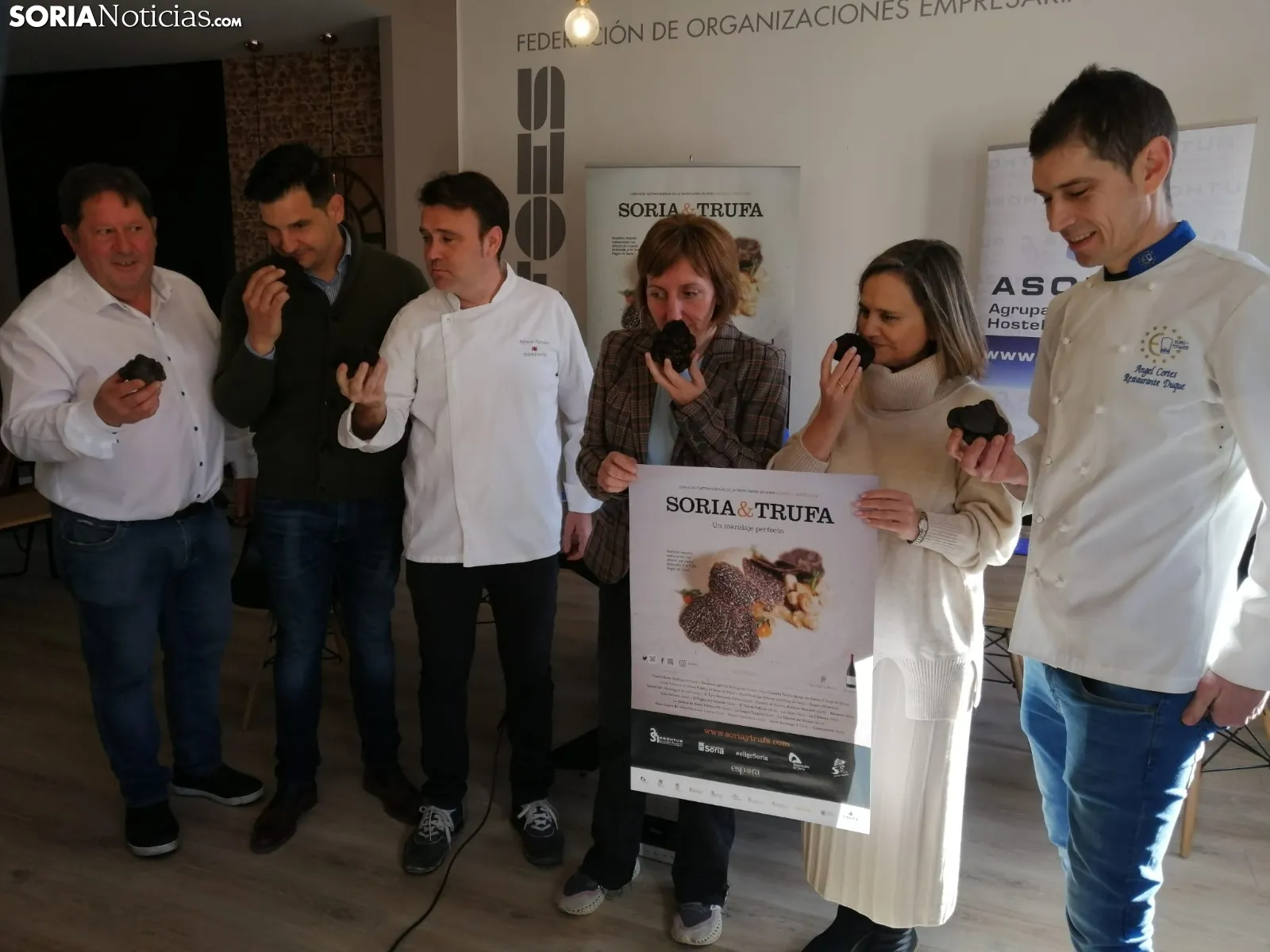Foto 2 - Conoce a los 22 restaurantes que ofrecen el &ldquo;maridaje perfecto&rdquo; en la IX Edici&oacute;n de &lsquo;Soria & Trufa&rsquo;