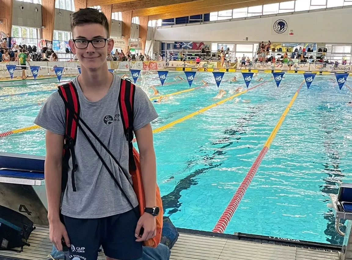 Álvaro Rubio en el Campeonato de España de Sabadell.