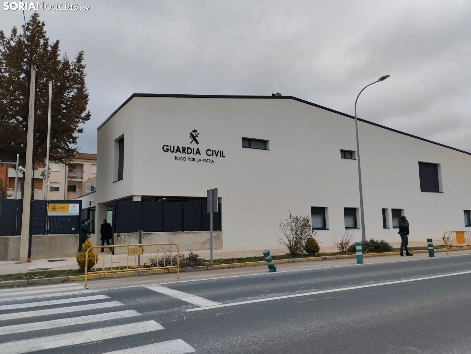 Inauguración del nuevo cuartel de San Esteban de Gormaz.