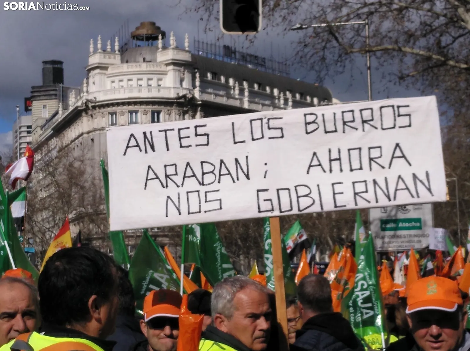 Manifestación del campo en Madrid. /SN