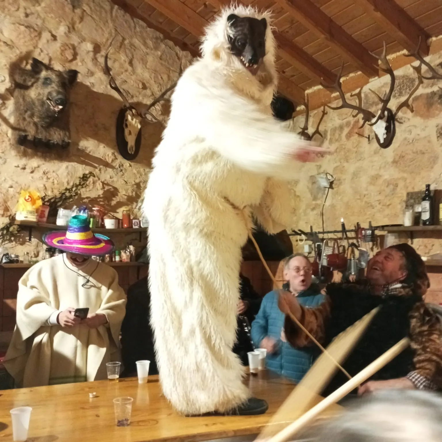 Una imagen del carnaval en Utrilla. /AER