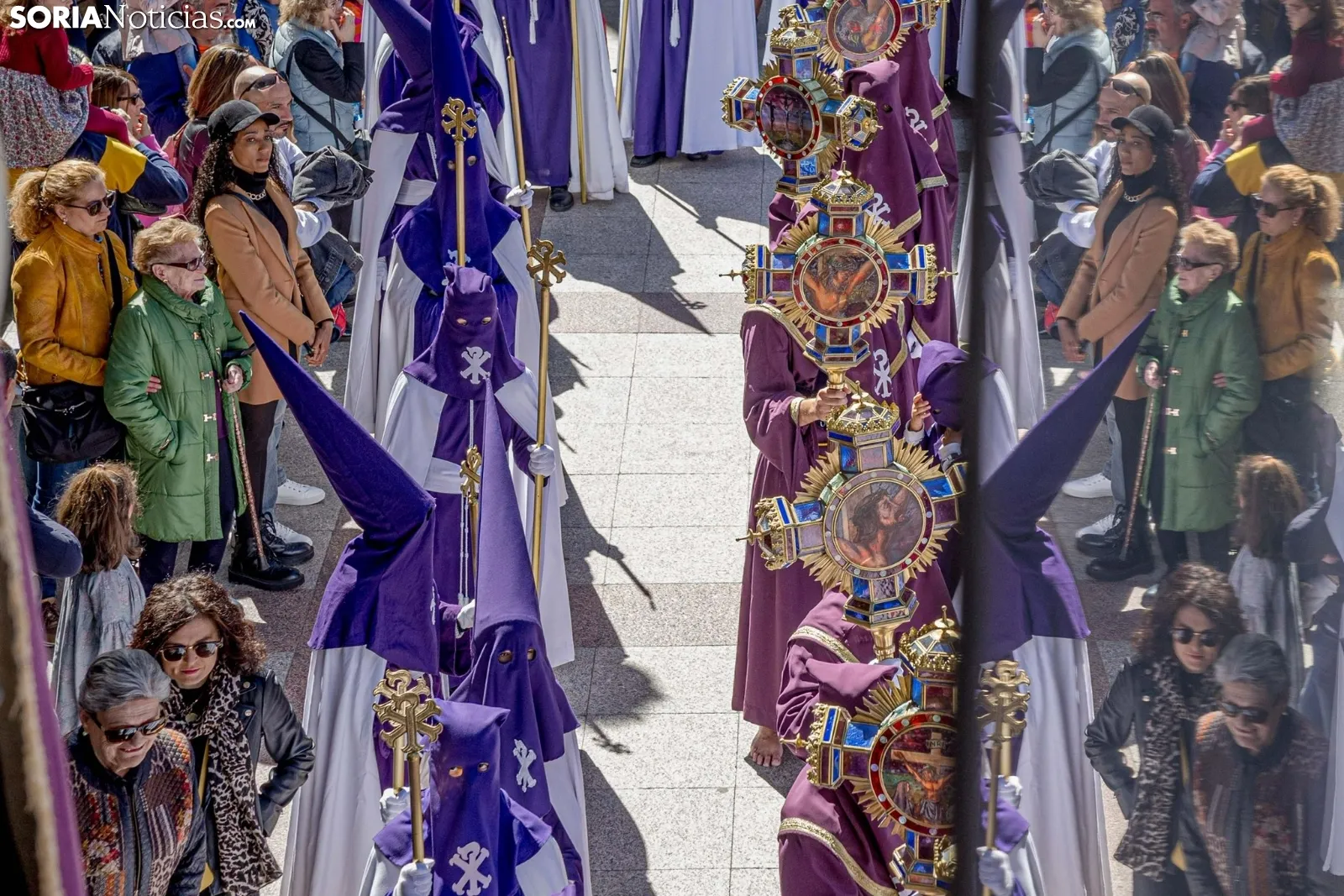 Emotivas imágenes de la Semana Santa de Soria capital captadas por el objetivo de Viksar Fotografía. 