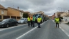 Imagen de los tractoristas en San Esteban de Gormaz. /SN