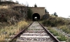 Uno de los túneles de la Soria-Castejón a su paso por Ágreda. /PC
