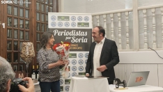 Chusja Andrés con Mamen Barrios. /SN