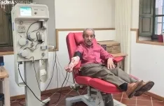 Donación de sangre número 200. /SN
