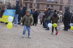 Una imagen de la concentración hoy sábado. /PC