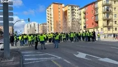 Foto 5 - 12F: As&iacute; te hemos contado la tractorada y manifestaci&oacute;n de chalecos amarillos esta ma&ntilde;ana en Soria
