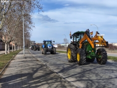 Foto 4 - Así hemos vivido el minuto a minuto de una tractorada que ha invadido las carreteras de Soria