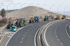 Foto 3 - Así hemos vivido el minuto a minuto de una tractorada que ha invadido las carreteras de Soria